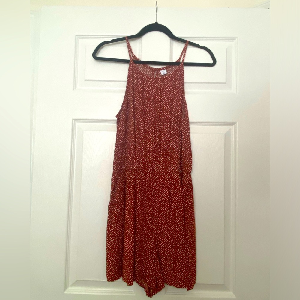 Old Navy Women’s Romper | Medium | Rust Orange